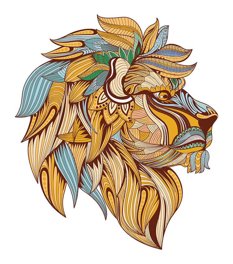 standard_lion_orangenutmeg Orange and Nutmeg